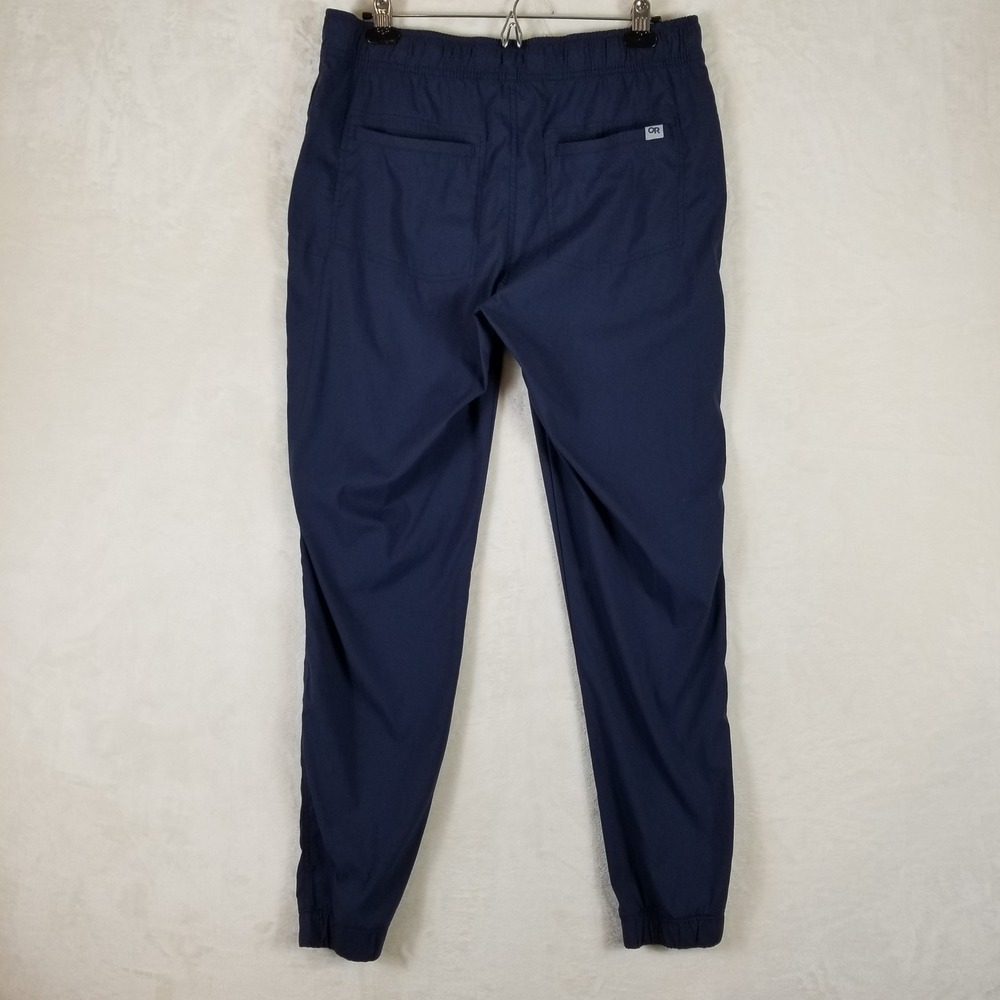 Outdoor Research Jogger Pants Men Large Navy Blue Ripstop Nylon Spandex Active - Picture 3 of 9